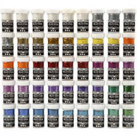 Glitter, 46x20 g, asstd colours [HOB-99851]