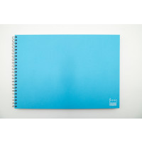 Sketch Book A3 White Plain Cover light Blue (1 pc) [BOP-SCHBA3BL]