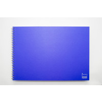 Sketch Book A3 White Plain Cover Purple (1 pc) [BOP-SCHBA3PU]