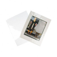 Plastic Bags 28.6x36cm Transparent (100 pieces) [B11SNF]