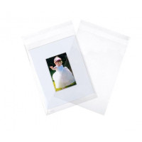 Plastic Bags 22x30cm Transparent Peel and Seal (100 pieces) [BA4]