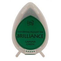Ink Pads Brilliance Dew drops Gamma Green (1 pc) [BD-000-021]