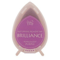 Ink Pads Brilliance Dew drops Pearlescent Purple (1 pc) [BD-000-036]