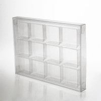 Plastic Gift Boxes for Candy Set of 12 pieces 10.3x2x13.8cm (25 pieces) [CNDY270]