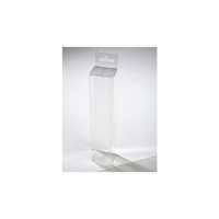 Plastic Gift Boxes 3.8x3.2x17.8cm with Hanger part (25 pieces) [HFB222]