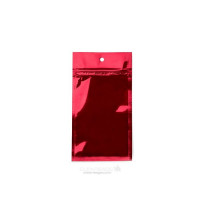 Grip Seal Bags Red 7.6x11.4cm Metallised (100 pieces) [HZBB3MR]