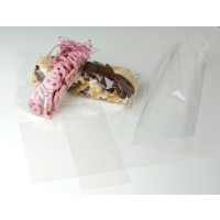 Plastic Bags 17.8x35.5cm Plain (100 pieces) [FCB3]