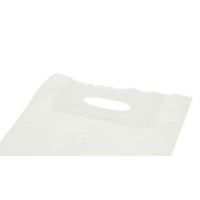 Plastic Carrier Bags Frost 30.5x10.2x50.8cm 55 micron (50 pieces) [H1220FT1]