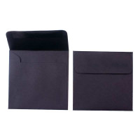 Envelopes Black 12.7x12.7cm Premium Opaque (50 pieces) [E182]
