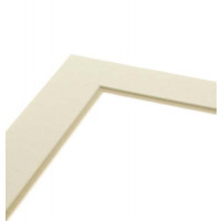 Double Mat. Ivory/Olive 38.75 x 48.75cm Inner Cut 50.8 x 61.0cm (10 Pieces) [MD20171]