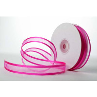 Ribbon Satin Fuchsia 1.5cm x 23 meter (1 pc) [RIBSEFCH]