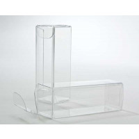 Plastic Gift Boxes 2.5x2.5x7.6cm Crystal Clear (25 pieces) [FPB135]