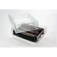 Plastic Gift Boxes for Chocolates 7x3.7x10.5cm with Insert (100 pieces) [CNDY229]