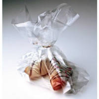 Plastic Bags 6.7x4.8x26cm with side gusset (100 pieces) [FDAGB11]