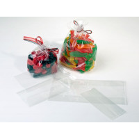 Plastic Bags 6.7x4.8x26cm with side gusset (100 pieces) [GB23]