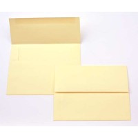 Envelopes light Yellow 22.2x14.6cm (50 pieces) [EC406]