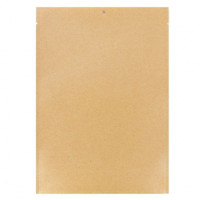 Kraft Bags Sealable 15.2x22.9cm (100 pieces) [KHS69M]