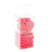 Plastic Gift Boxes set - 2 boxes - 5.2x5.2x10.5cm (25 pieces) [NBS5]