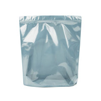 Stand Up Pouches Transparent/Matt Black 37.5x12.7x42.5cm (50 pieces) [ZBGB9]