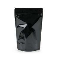 Stand Up Pouches Black 15x9x23.2cm | 312 grams (100 pieces) [ZBGM7B]