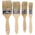 Varnish Brushes, W: 2.5-6.3 cm, 4 pcs [HOB-10544]