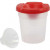 Non-Spill Paint Pot, D: 8 cm, H: 8.5 cm, 15 pcs [HOB-13176]