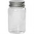 Plastic Jar with Screw-on Lid, H: 77 mm, D: 45 mm, 10 pcs [HOB-13181]