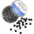 Map Pins, L: 17 mm, D: 6 mm, 100 pcs, black [HOB-14252]
