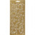Stickers, sheet 10x23 cm, 1 sheet, gold [HOB-170121]