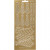 Stickers, sheet 10x23 cm, 1 sheet, gold [HOB-170147]