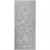 Stickers, sheet 10x23 cm, 1 sheet, silver [HOB-170235]