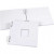 Spiral Bound Scrapbook, size 20x20 cm, 250 g, 1 pc, white [HOB-20445]