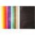 Glazed Paper, sheet 24x32 cm, 80 g, 50 sheets, asstd colours [HOB-20467]