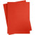 Card, A2 420x600 mm, 180 g, 10 sheets, pillar box red [HOB-21514]