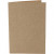 Cards, size 10.5x15 cm, 220 g, 10 pcs, natural [HOB-216016]