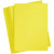 Card, A6 105x148 mm, 180 g, 100 sheets, sun yellow [HOB-21812]