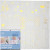 Watercolor Paper Pad with Printed Designs, size 30.5x30.5 cm, 12 sheets, white [HOB-22109]