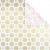 Design Paper, sheet 30.5x30.5 cm, 180 g, 3 sheets, white, gold [HOB-22526]