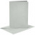 Cards and Envelopes, card size 10.5x15 cm, envelope size 11.5x16.5 cm, 4 sets, silver [HOB-23031]