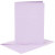 Cards and Envelopes, card size 10.5x15 cm, envelope size 11.5x16.5 cm, 6 sets, light lilac [HOB-23105]