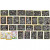 Scratch Pictures, size 9x12 cm, 96 mixed [HOB-23347]