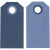 Manila Tags, size 6x3 cm, 250 g, 20 pcs, dark blue/light blue [HOB-234004]