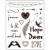 Silicone Motive Sheet, sheet 14x18 cm, 1 sheet [HOB-24421]