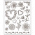 Silicone Motive Sheet, sheet 14x18 cm, 1 sheet [HOB-24422]