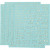 Stickers, sheet 10x11.5 cm, 4 pcs, turquoise [HOB-24792]