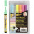 Deco Textile Markers, line width: 3 mm, 6 pcs, neon colours [HOB-25098]