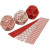 Click Ornaments, size 3.5x8.8 cm, D: 5 cm, 9 sets [HOB-25133]