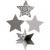 3D Stars, D: 15 cm, 300 g, 3 pcs [HOB-25234]