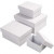 Rectangular Boxes, size 5x7.5+7x9.5 cm, size 8.5x11.5+11x14 cm, 4 pcs, white [HOB-264050]