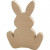 Bunny, H: 25 cm, depth 2.5 cm, 1 pc [HOB-26517]